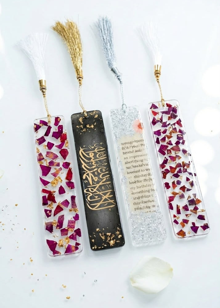 Custom Handmade Resin Bookmarks