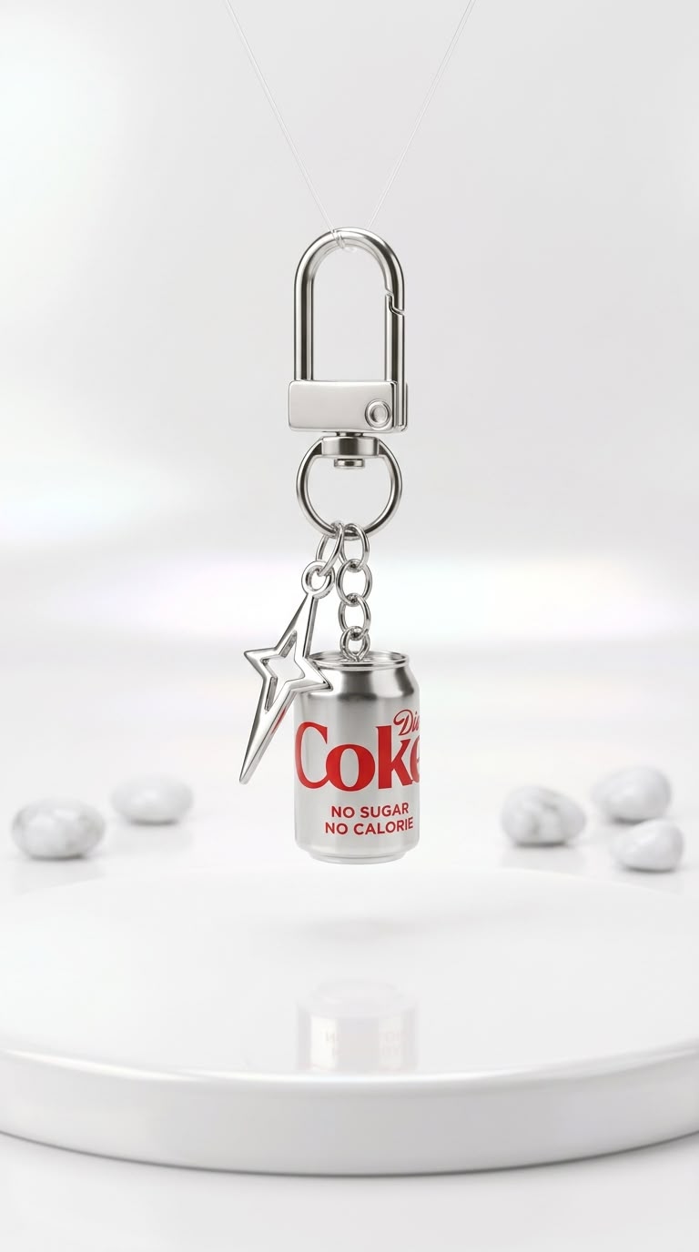 Diet Coke Keychain