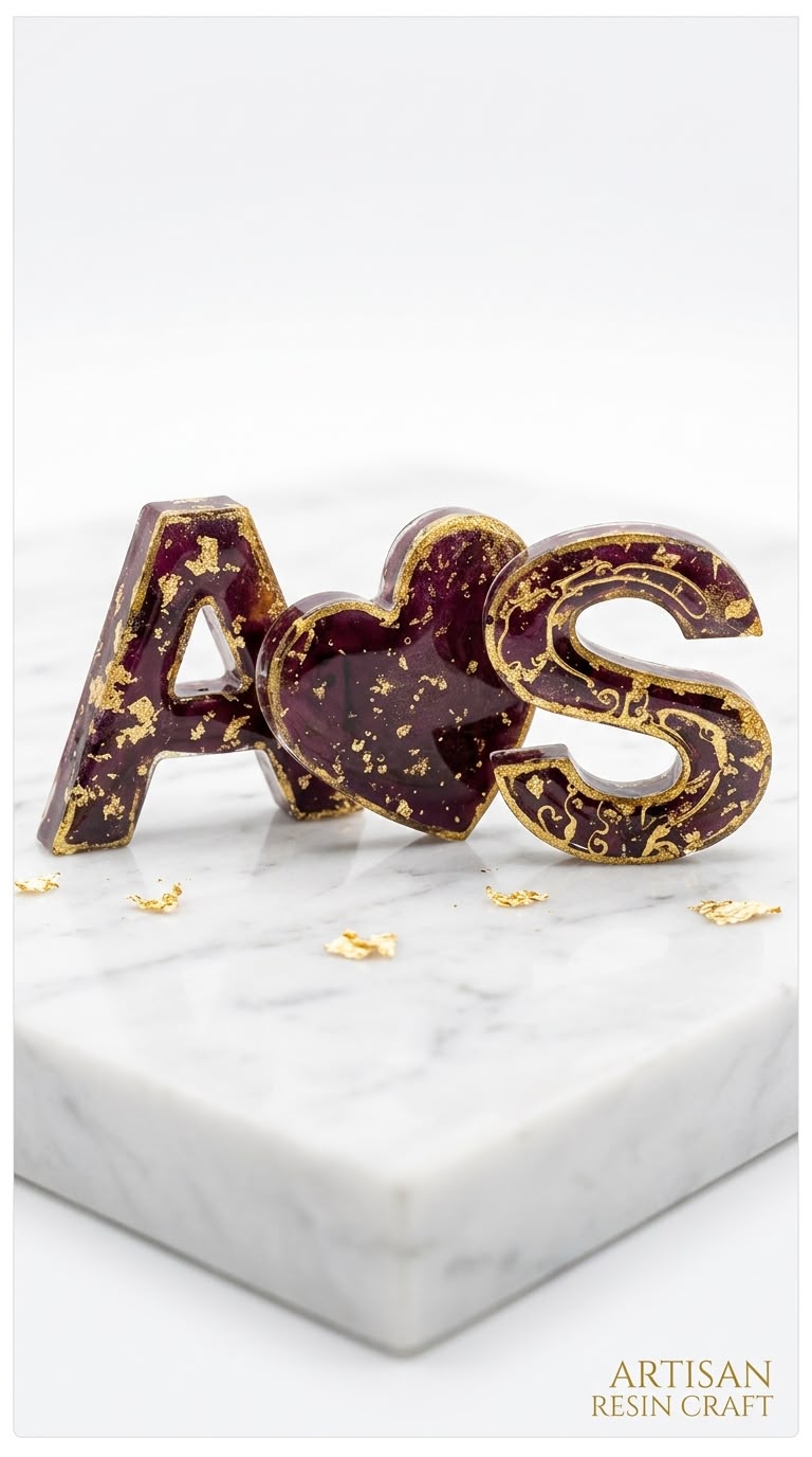 Personalized Couple Initial Name Stand