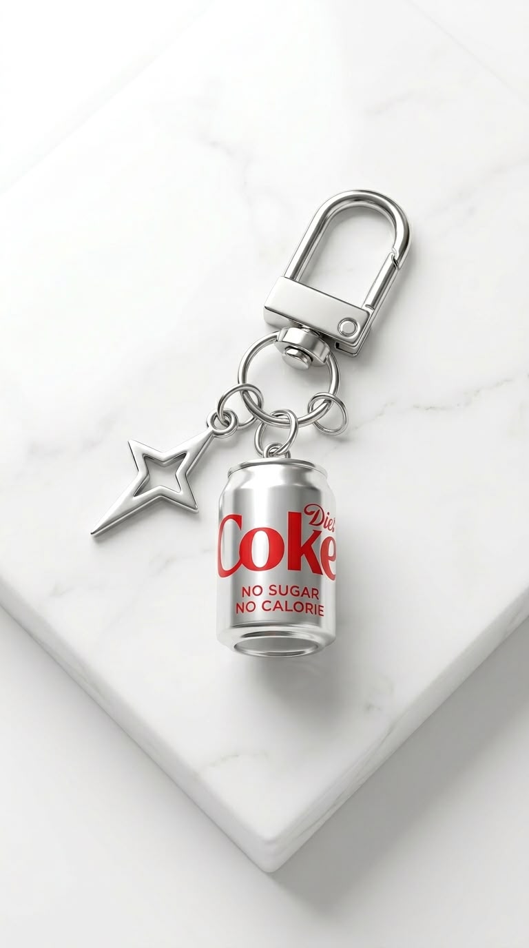 Diet Coke Keychain
