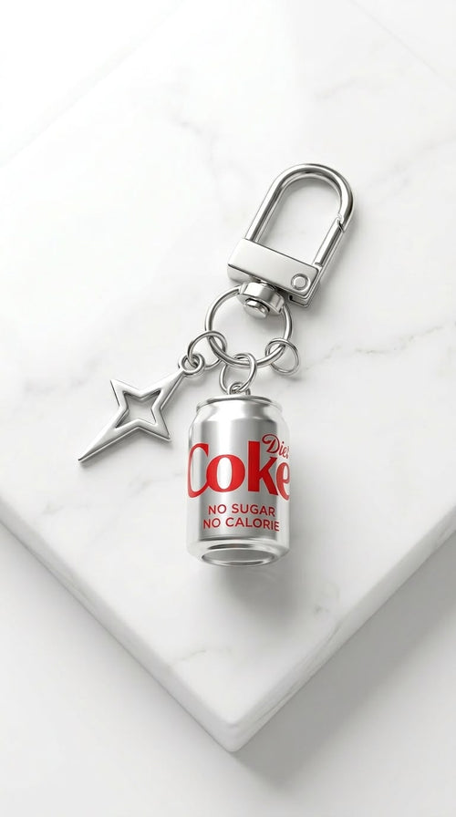 Diet Coke Keychain