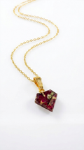 Mini Flower Preservation Resin Pendant